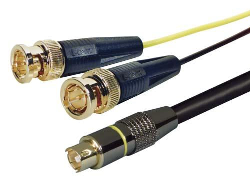 Cable assembled-s-video-cable-male-dual-bnc-male-75-ft