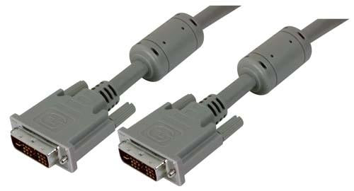 Cable dvi-i-single-link-dvi-cable-male-male-w-ferrites-30-ft