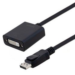 DP-DVI-CBL  DisplayPort to DVI Adapter Cable, 7.25" Long