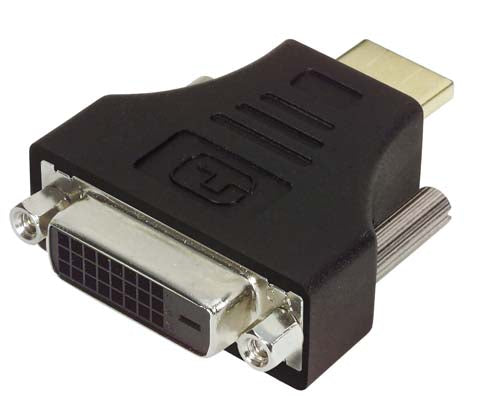 DVI Adapter, DVI-I Female / HDMI Male DVIHDFM
