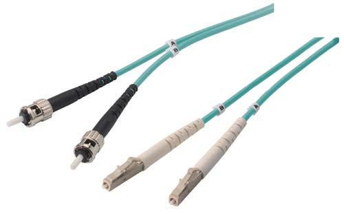Cable om3-50-125-10-gig-multimode-fiber-cable-dual-st-dual-lc-40m