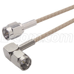 Cable rg316-coaxial-cable-sma-male-90-male-15-ft