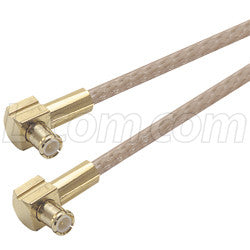 Cable rg316-coaxial-cable-mcx-90-plug-90-plug-25-ft