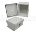 10x8x5-inch-ul-listed-weatherproof-nema-4x-enclosure-with-blank-aluminum-mounting-plate L-Com Enclosure