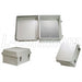 14x12x7-inch-weatherproof-nema-4x-enclosure-with-blank-non-metallic-mounting-plate L-Com Enclosure