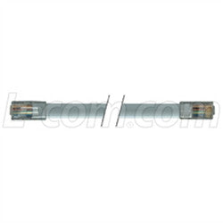 Cable flat-modular-cable-rj45-8x8-rj45-8x8-250-ft