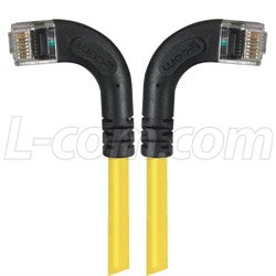Cable category-5e-right-angle-patch-cable-ra-left-exit-ra-right-exit-yellow-150-ft