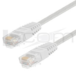 L-Com Cable TRD855FLAT-WHT-1