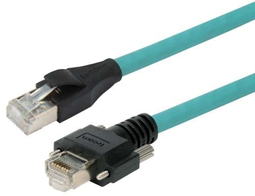 Cat6a GigE SF/UTP High Flex Ethernet Cable 3m GigE/RJ45 TRG617-T6T-3M - ITM  Components