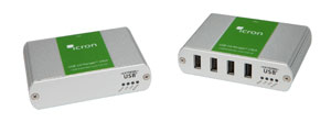 IC2304 4-Port USB 2.0 100m CAT 5e/6/7 Extender System