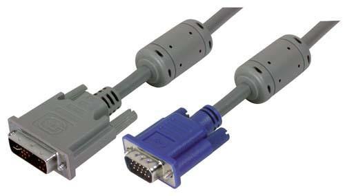 Cable dvi-a-male-dvi-cable-hd15-male-w-ferrites-50-ft