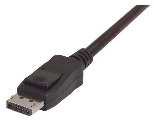 Cable displayport-cable-male-male-black-05m