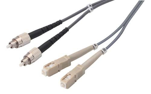 Cable om1-625-125-multimode-fiber-cable-dual-fc-dual-sc-10m