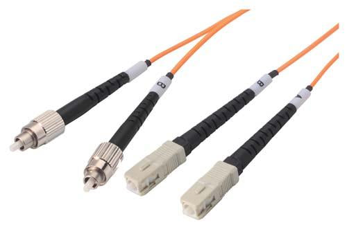 Cable om2-50-125-multimode-fiber-cable-dual-fc-to-dual-sc-30m