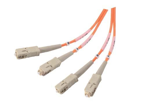 Cable om2-50-125-multimode-fiber-optic-cable-dual-sc-dual-sc-1000m