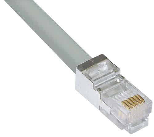 Cable shielded-cat-5-usoc-4-patch-cable-rj11-rj11-200-ft