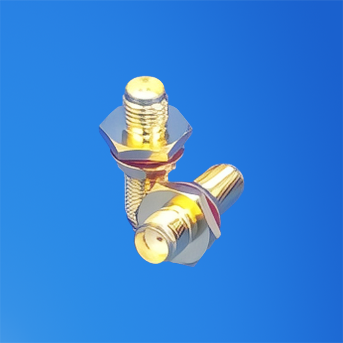 SMA Female to SMA Female Bulkhead Adaptor