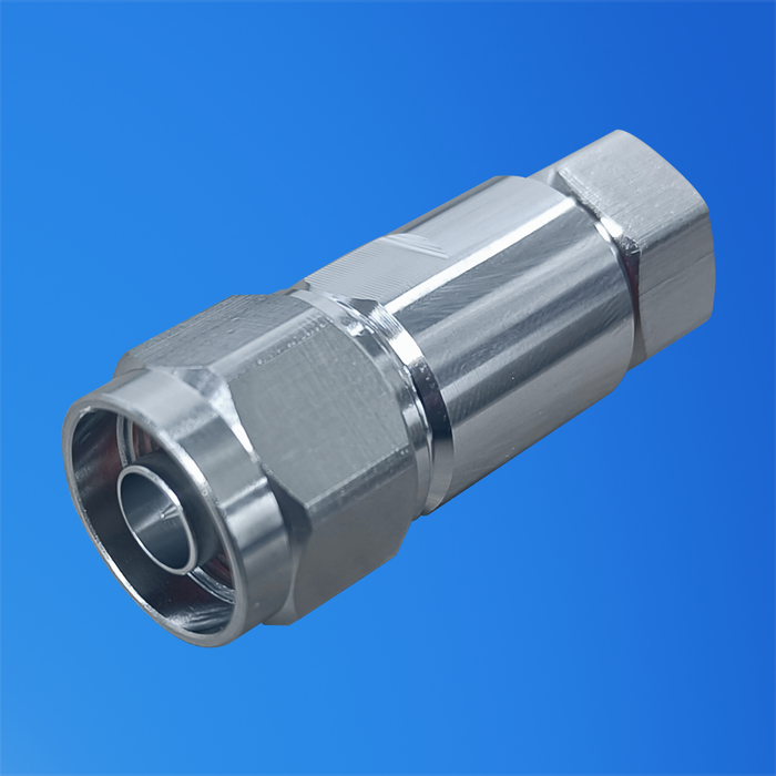 N Type Male Clamp Connector For 3/8" SCF