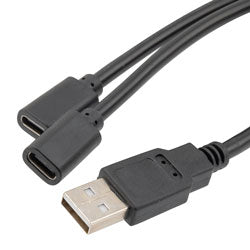 USB 2.0 Extenstion, AM/CF, two connectors, 5M