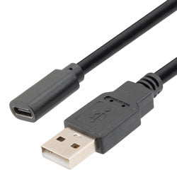 USB 2.0 Extenstion, AM/CF, single connector, 5M