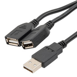 USB 2.0 Extenstion, AM/AF, two connectors, 5M