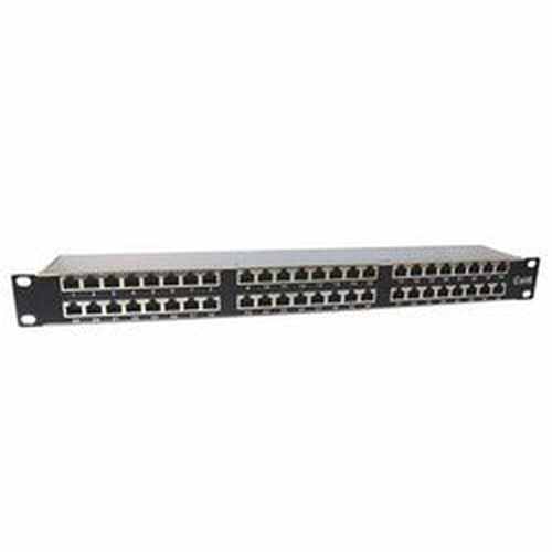 DCP110C6-48S  Cat6 Patch Panel, 48-Port Shielded EIA568A/B