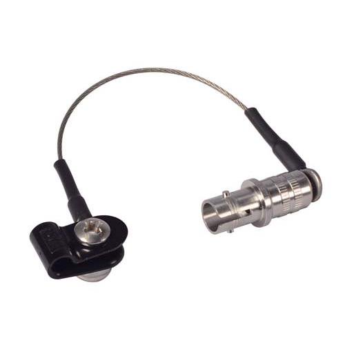 ST Dust Cap for MIL or Ruggedized COTS Connectors, Stainless Steel with Lanyard