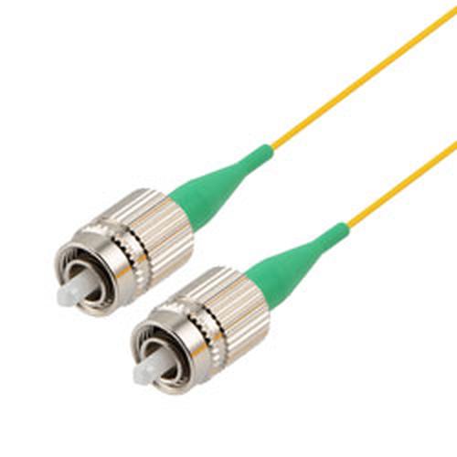 Fiber optic patch cable FC/APC to FC/APC simplex PM (Polarized Maintaining) 1310 nm, 0.9 mm fiber 2 meter