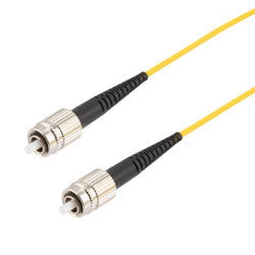 Fiber Optic Patch Cable, FC/PC Narrow Key to FC/PC Simplex PM (Polarized Maintaining), 1550nm, 2.0mm Loose Tube PVC, 2-Meter