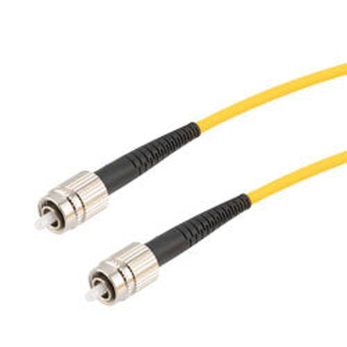 Fiber Optic Patch Cable, FC/PC Narrow Key to FC/PC Simplex PM (Polarized Maintaining), 1550nm, 3.0mm Loose Tube PVC, 1-Meter