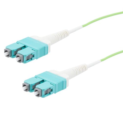 Fiber Optic Uniboot Patch Cable SC/UPC-SC/UPC Uniboot OM5 Multimode Fiber Plenum Jacket 5M