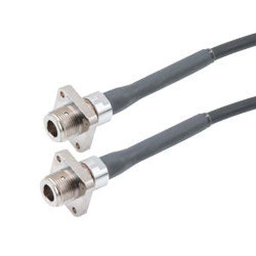 Fiber Optic Outdoor patch cable, Duplex MMF(OM3), 2 core AARC(Socket) to 2 core AARC(Socket) with 7.0mm LSZH jacket, 2M