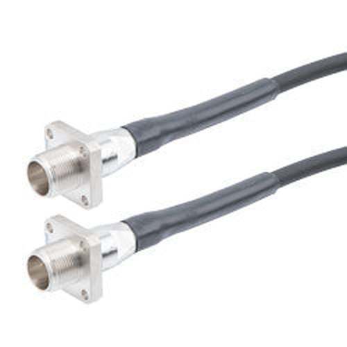 Fiber Optic Outdoor patch cable, 4 fiber MMF(OM3), 4 core AARC(Socket) to 4 core AARC(Socket) with 7.0mm LSZH jacket, 5M