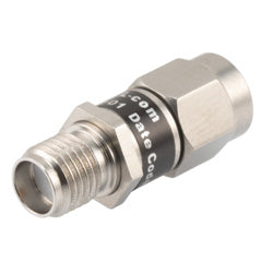 2W/1 dB Fixed Attenuator, SMA Male to SMA Female Stainless Steel Body Up to 18 GHz