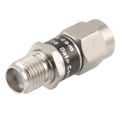2W/8 dB Fixed Attenuator, SMA Male to SMA Female Stainless Steel Body Up to 18 GHz