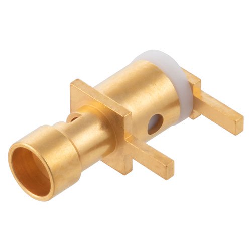 Cable Termination Non-Magnetic RightAngle PCB Mount for RG179, RG316