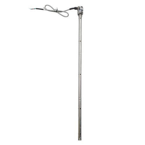 Capacitive liquid level sensor 600mm range, stainless steel sensing rod, 0-5 V, G1/2, direct lead, 0.5m cable