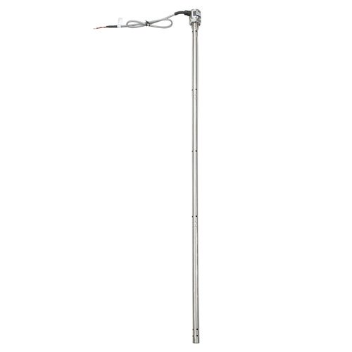 Capacitive liquid level sensor 800mm range, stainless steel sensing rod, 4-20mA, G1/2, direct lead, 0.5m cable