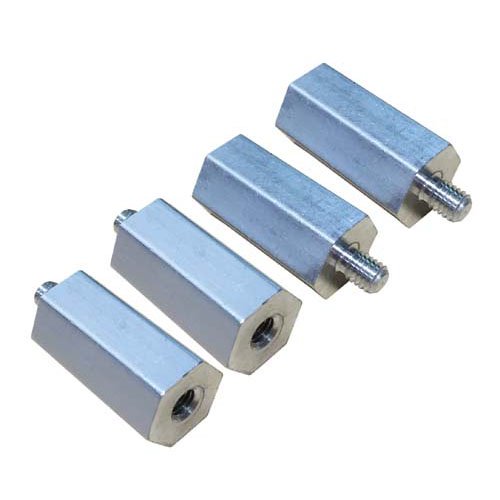 1 Inch High Hex Aluminum Standoff - 4-Pack