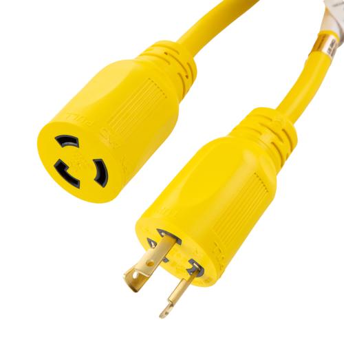 L5-20P to L5-20R, SJTOW 12 AWG x 3C 105 deg C- 50 Feet