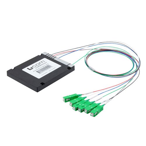 Passive PM DWDM, Field Unit Cassette, Mux & DeMux Combo, 4 Channel, 100 GHz spacing, start Ch 24-27, .9mm, 1M cable with SC/APC connectors