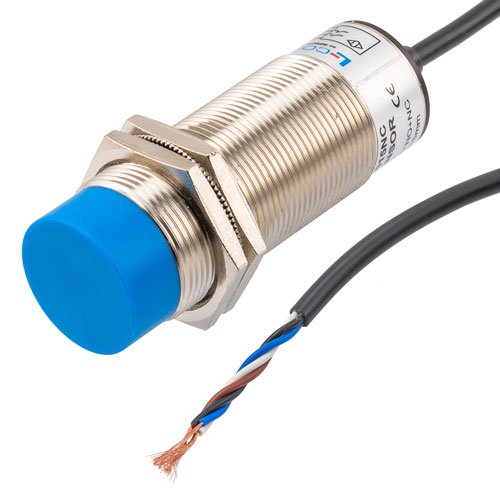 Capacitive Proximity Sensor, Cylindrical, M30, Non-shielded, Ni-plated ...