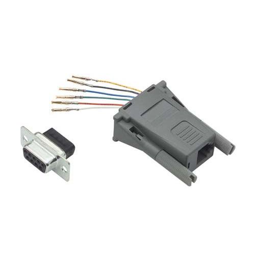 Adaptor Kit, DB9F/RJ12 Jack