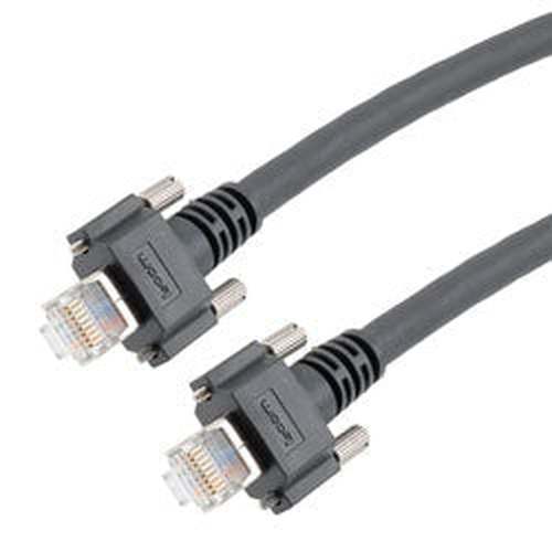 Category 6a GigE SF/UTP PVC High Flex Ethernet Assembly, GigE/GigE, 1.5M