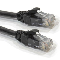 UTP CAT6 EXTERNAL GRADE PATCH LEAD BLACK 15M