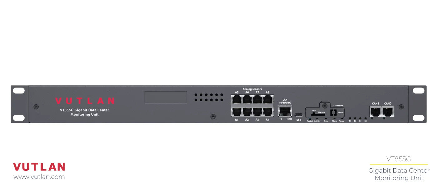 VT855G Corporate Data Center Monitoring Unit