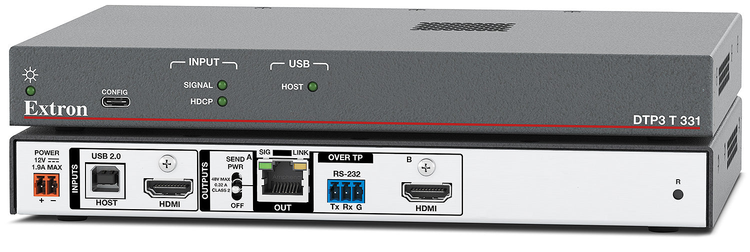 DTP3 T 331  - DTP3 Transmitter for 4K/60 HDMI and USB Data