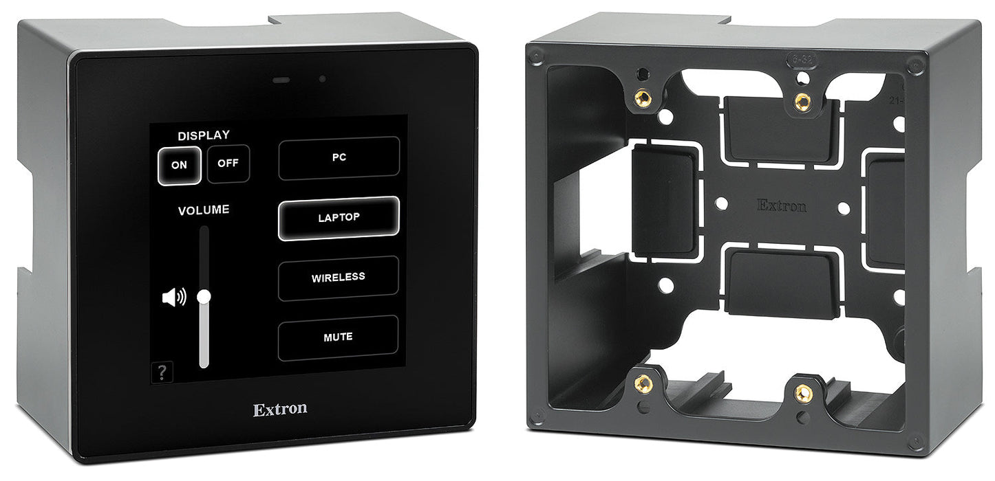 EWB 112  - US two-gang external wall box: Black