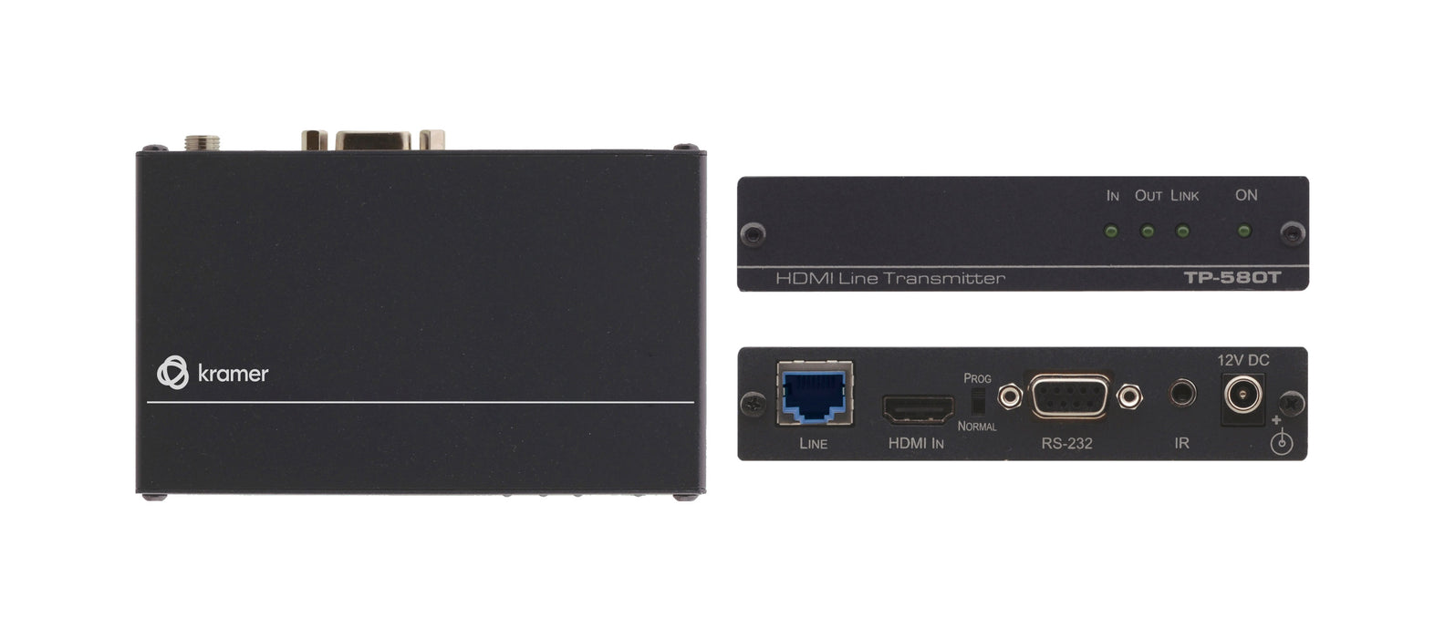 4K60 4:2:0 HDMI HDCP 2.2 Transmitter with RS–232 & IR over Long–Reach HDBaseT