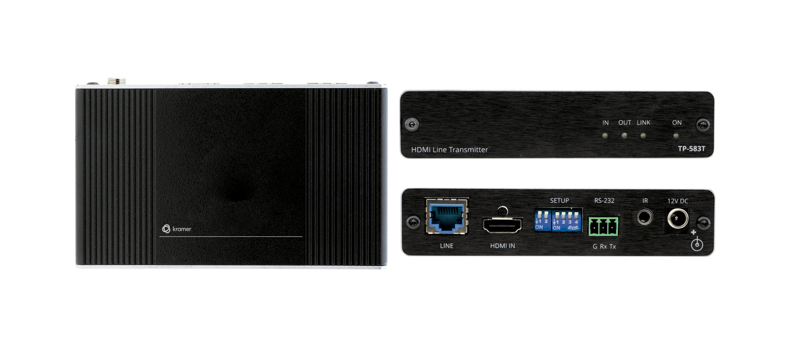 4K HDR HDMI Transmitter with RS–232 & IR over Long–Reach HDBaseT